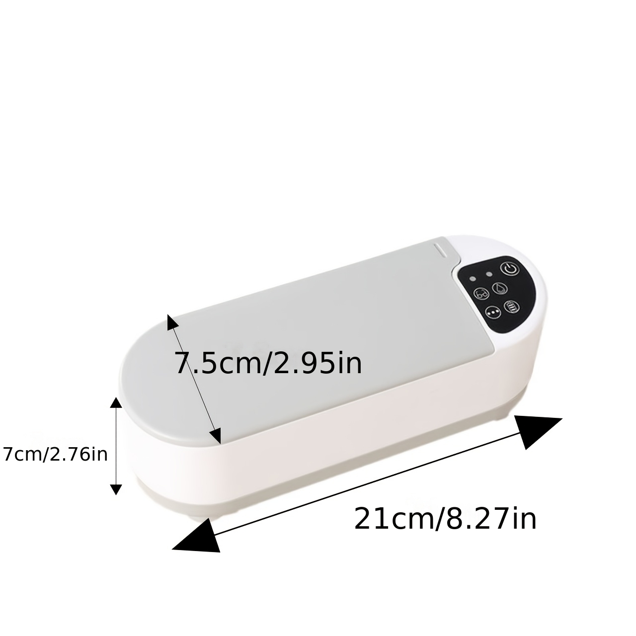 TEMU Wireless Vibration Cleaner, Multifunctional Glasses Cleaner Suitable For Cleaning Jewelry, Braces, Toothbrushes, Watches, And Eyeglasses. Usb
