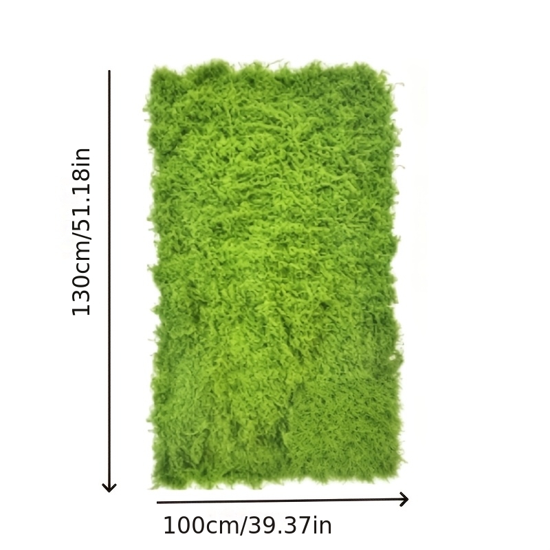 TEMU 1 de césped de artificial fácil de , ideal para interiores y exteriores, resistente a todo tipo de , decoración de , , patio, rurales