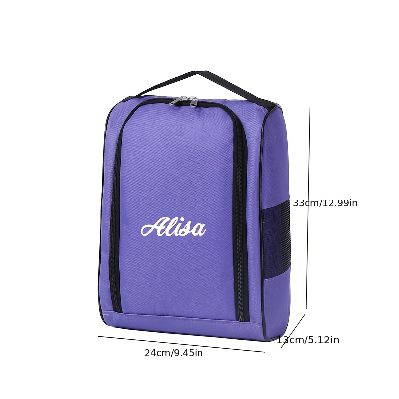 TEMU Personalized Custom Logo And Name, Essential For Shoe Stores, Toiletry Bag, Large-capacity Portable Travel Shoe Bag, Hand-carry Shoe Box, Home