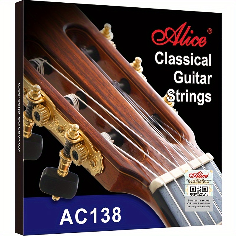 6PCS=1 SET,Nylon String Guitar Strings Set For Classical Guitar C103 E B G  D A E