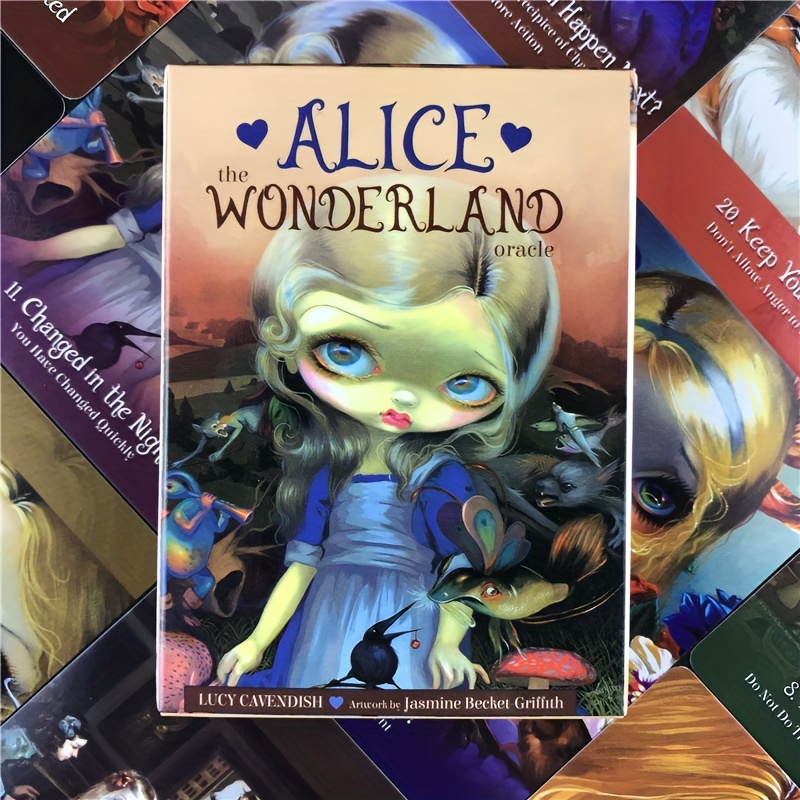 Alice In Wonderland Tarot Deck & Guidebook: A Magical Party Game For All  Ages! - Temu Netherlands