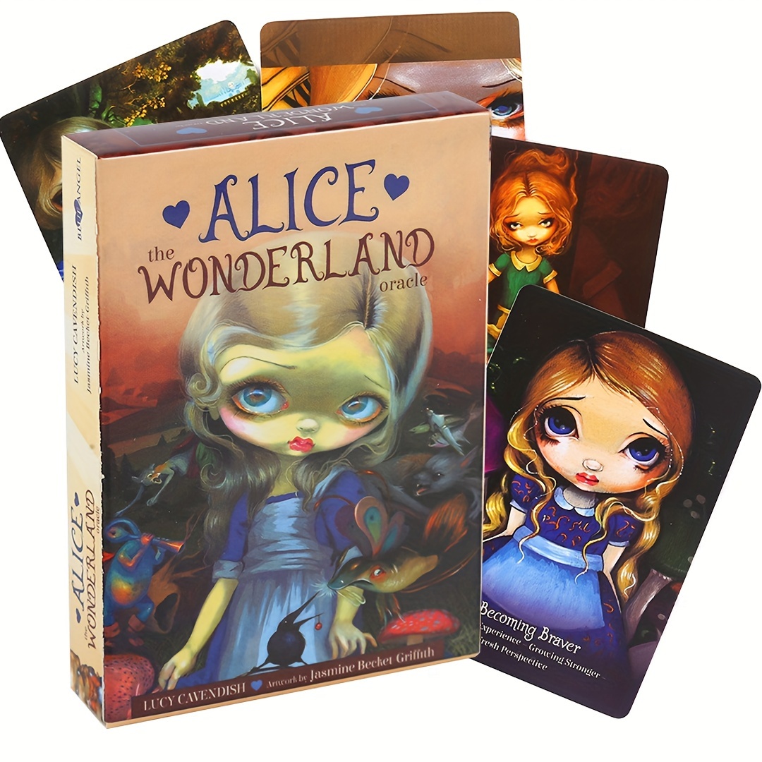 Alice In Wonderland Tarot Deck & Guidebook: A Magical Party Game For All  Ages! - Temu Netherlands