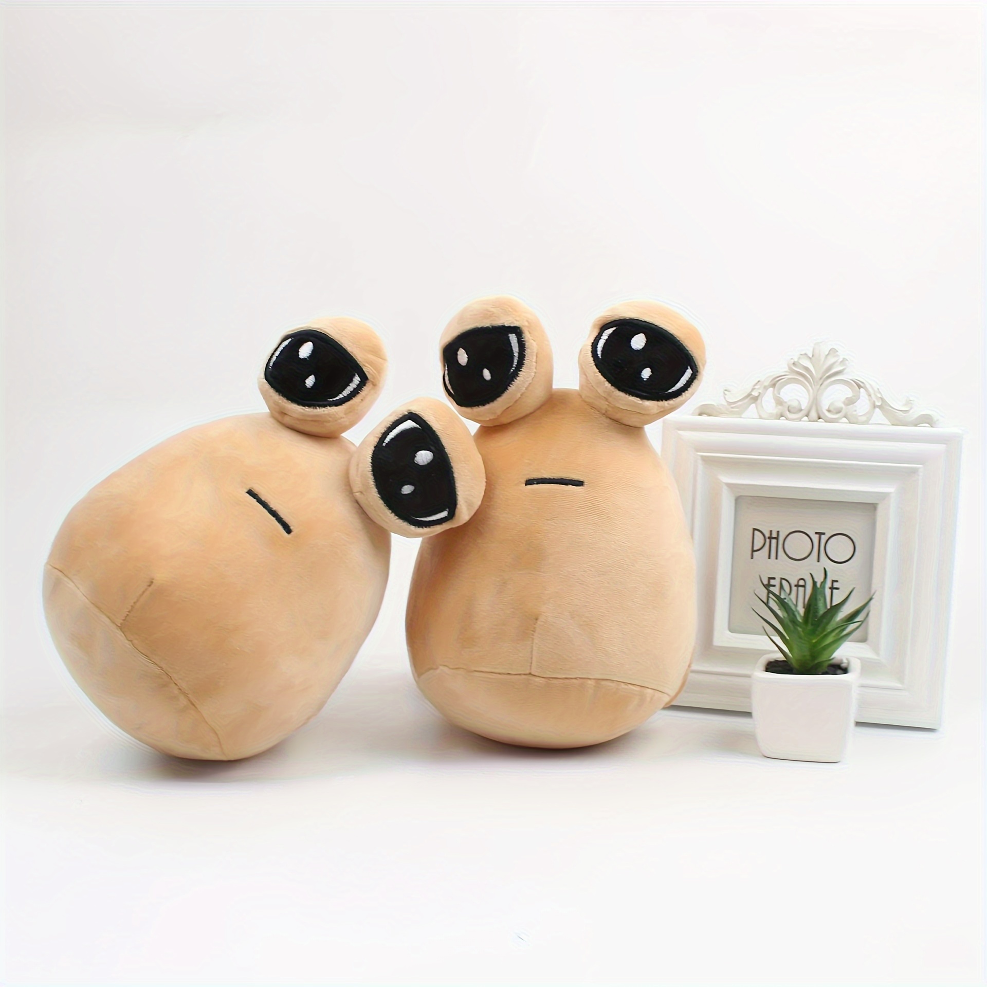 Pou Plush Toy: Perfect Children's Gift, Free Shipping