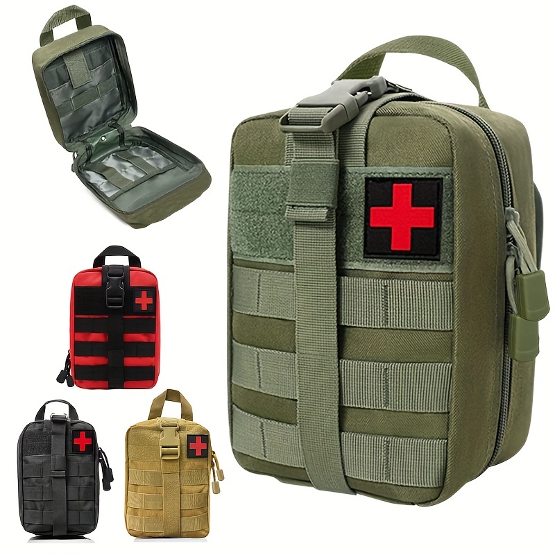 Botiquín de primeros auxilios de supervivencia de emergencia Kit de gestión  táctica militar Emt Kit de insectos Equipo de campamento Esencial táctico /  campamento