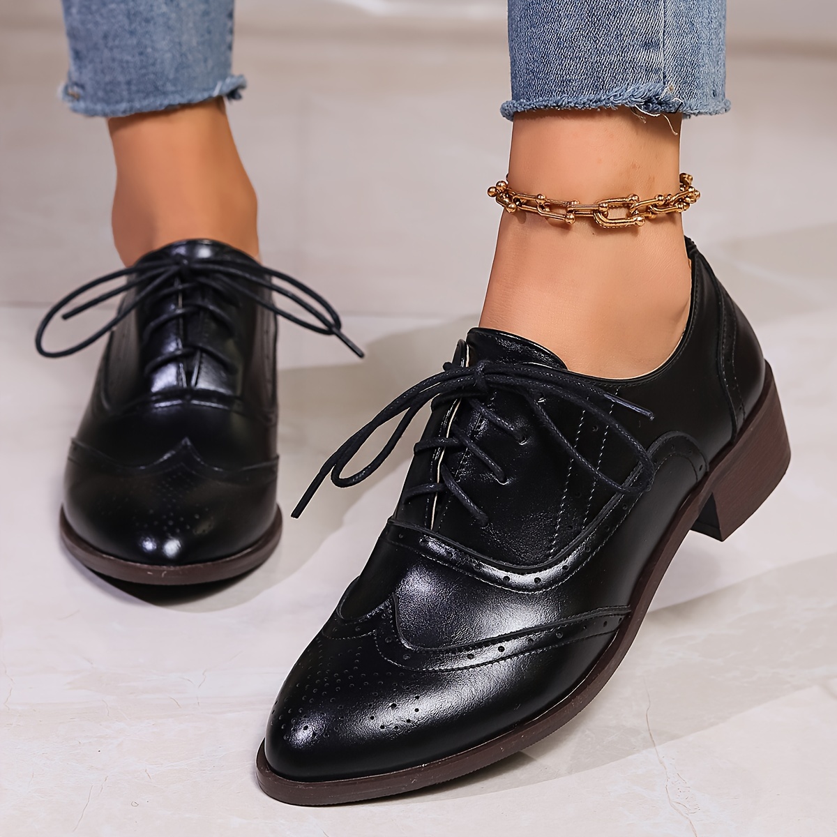 Zapatos best sale tipo brogue