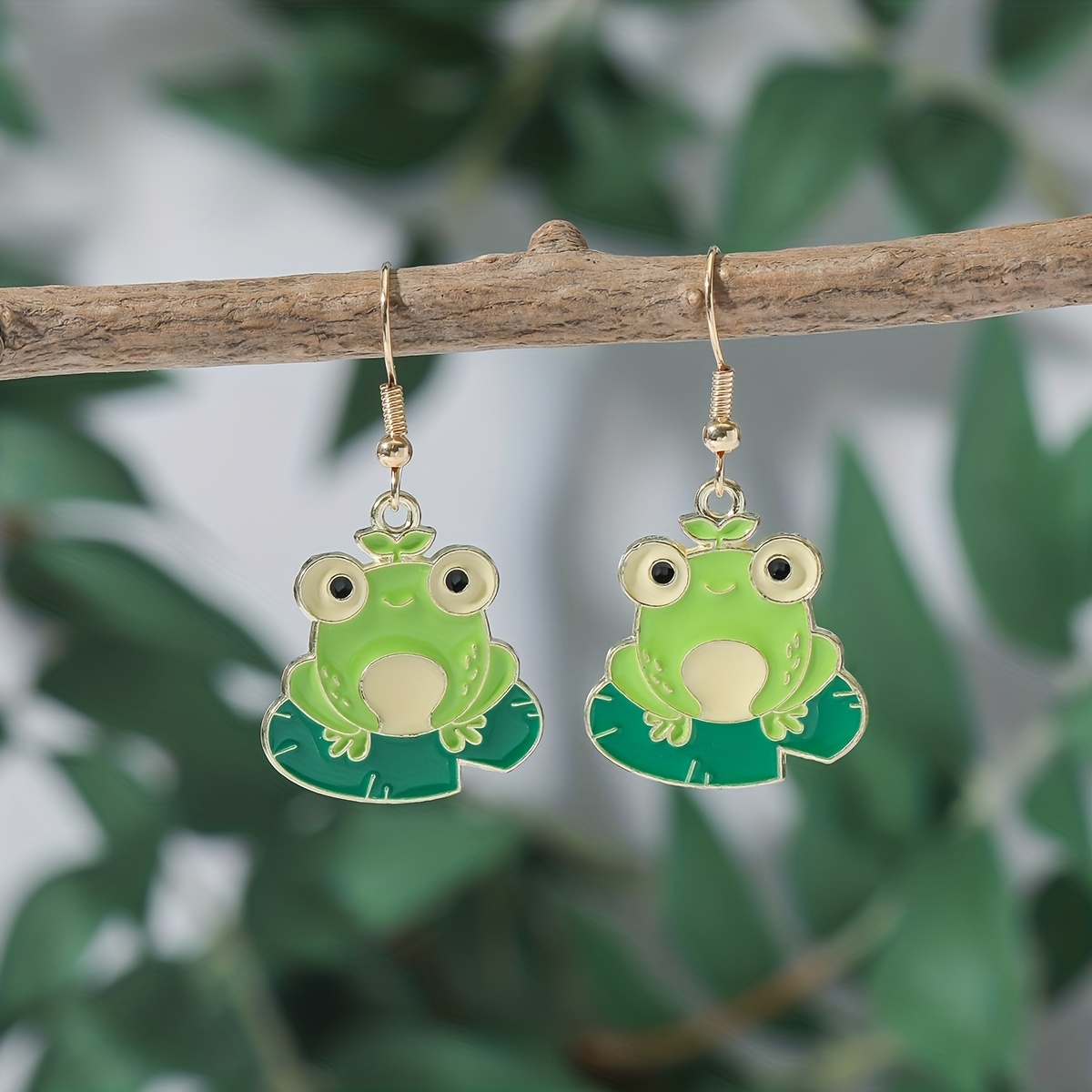 Frog earrings sale claire's