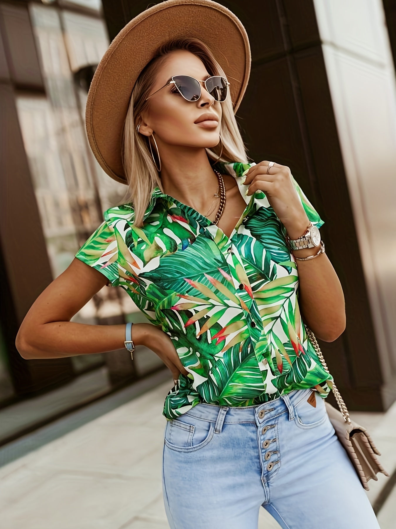 Hawaiian Shirts Women - Temu