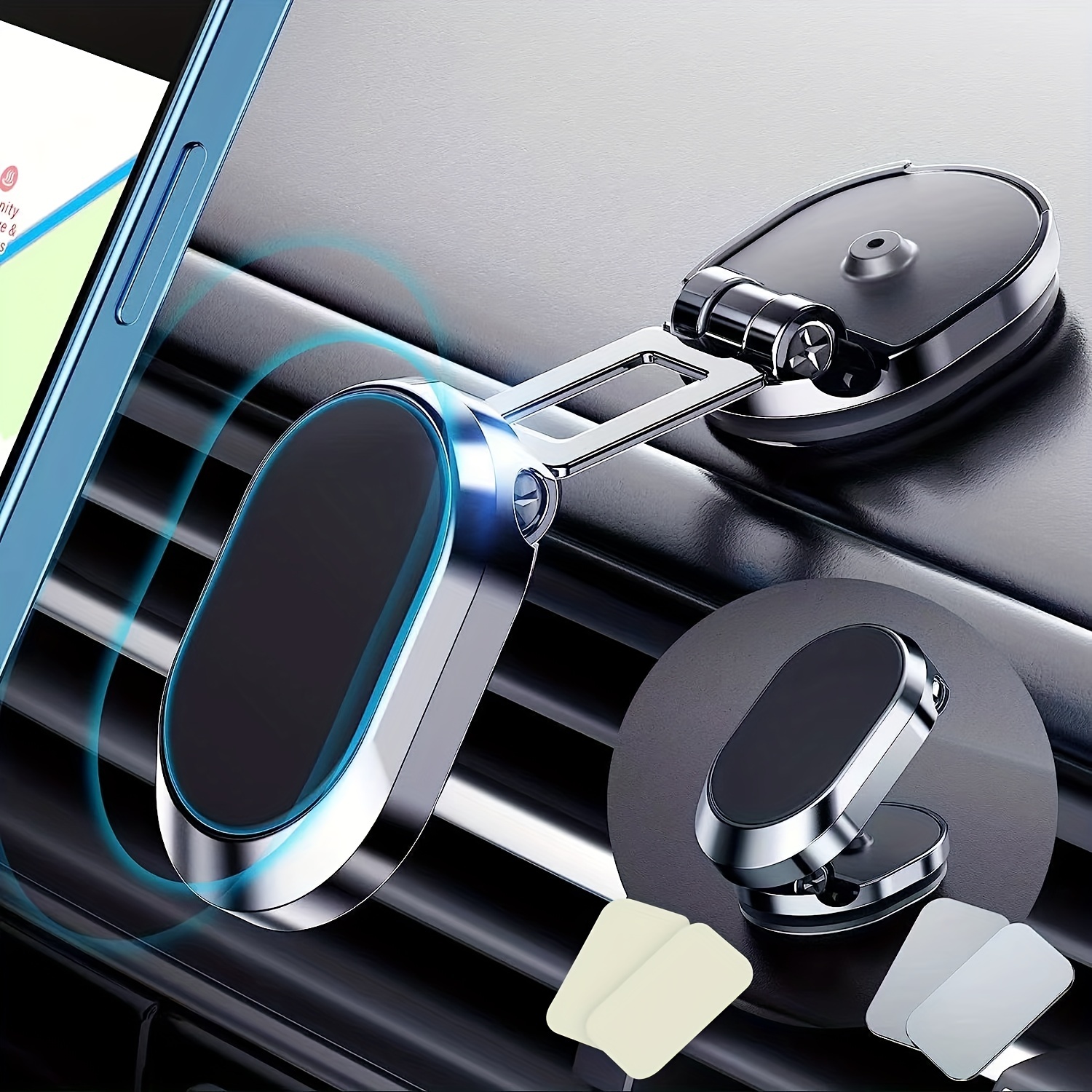 Magnetische Telefon Halter Kompatibel Mit MagSafe Auto Halterung für iPhone  12 13 Pro Max Mini Magnetische Auto Air Vent Clip handy Montieren