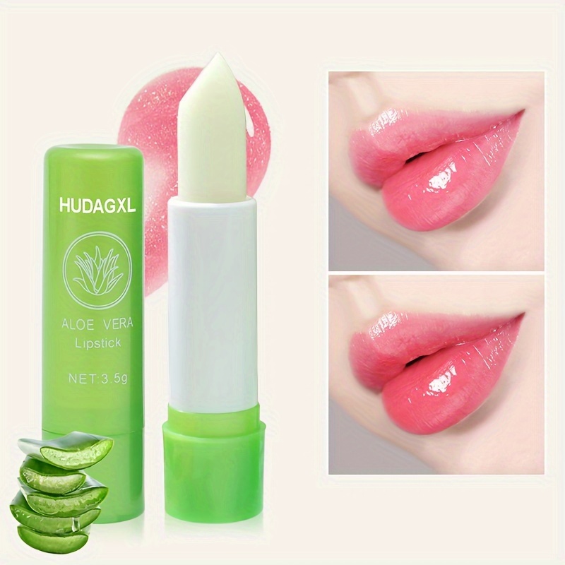 Long-Lasting Dried Flower Jelly Lipstick Moisturizes and Keeps The Color Changing Lipstick Moist Long Lasting Lip Gloss Spray Mist Lip Balm Pack Lip