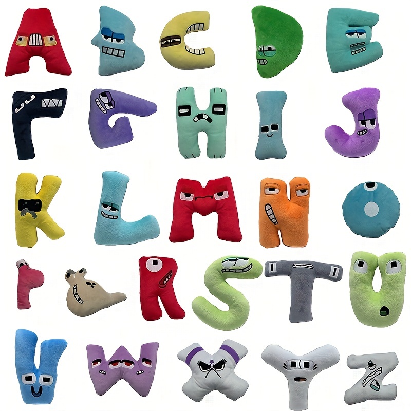 Baby Plush Toys Alphabet Lore (A-Z) 