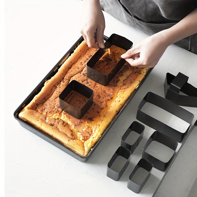 CHEFMADE Molde rectangular para pasteles de 13 pulgadas, sartén  antiadherente para hornear para horno, asar carne, pan, gelatina, rollo de  gelatina