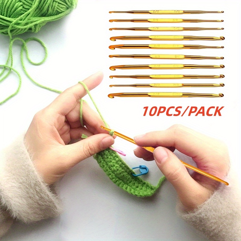 34 Pcs Handle Crochet Hooks Set 12mm-25mm Large for Chunky Yarn