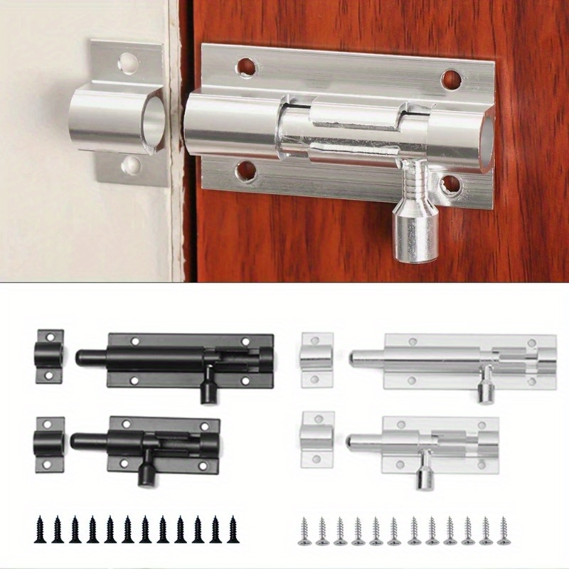 304 Pestillo de puerta de acero inoxidable para puerta de alta resistencia  Pestillos de seguridad de la puerta del cerrojo bronce plateado verde