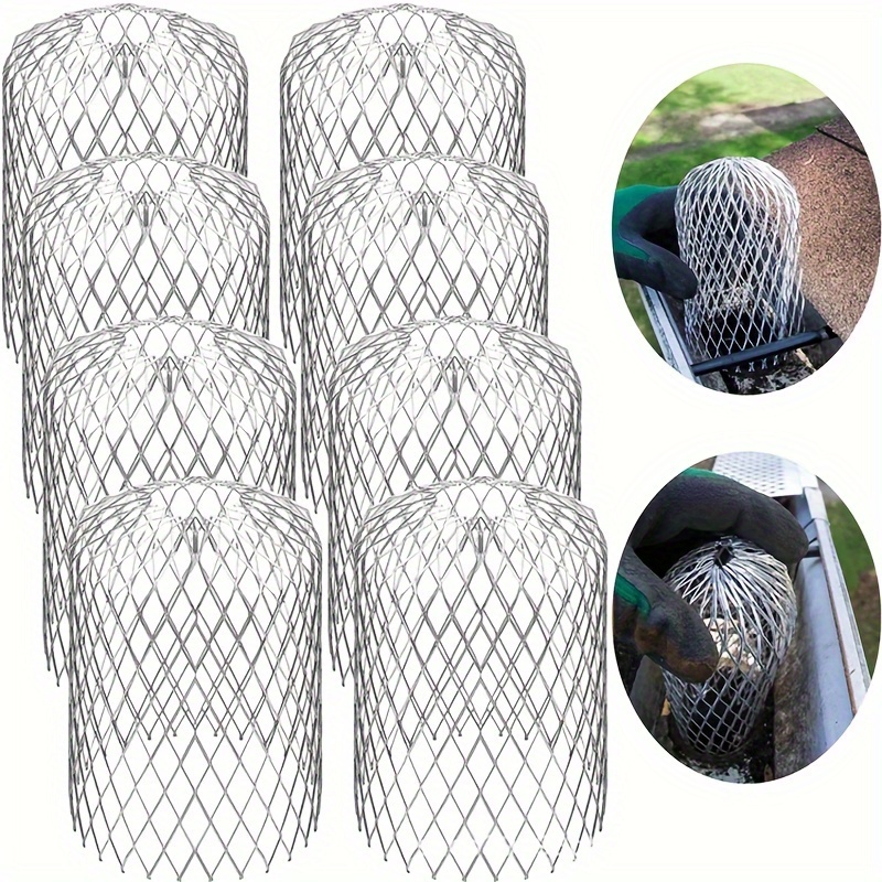 Gutter Guard Mesh resizable Flexible Corrosion Resistance - Temu