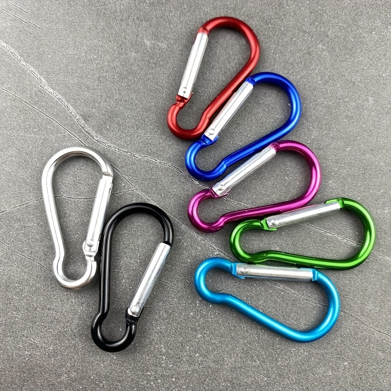 6pcs Zipper Clip Theft Deterrent, Backpack Zipper Lock Clip Quick  Disconnect Carabiner Clip Keeps Zippers Closed Keychain Locking Clip Dual  Wire Gate