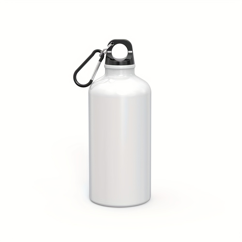White Blank Sublimation Water Bottle Screw Carabiner Hook - Temu