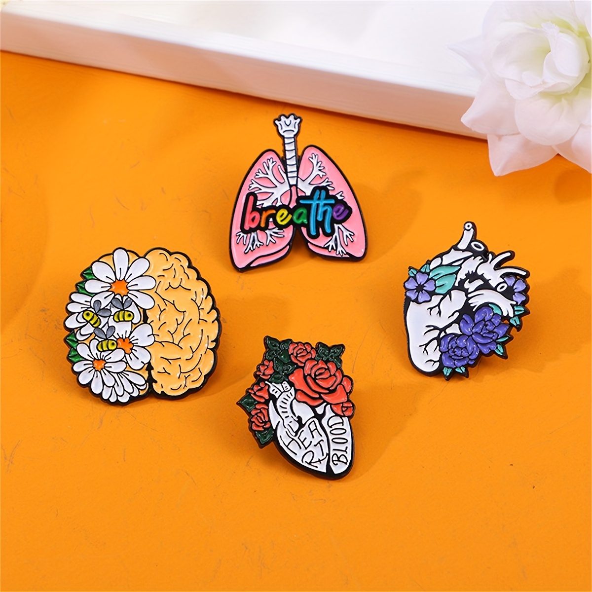 Broches para mujer, 30 pines de solapa esmaltados, bonitos pines de solapa  esmaltados, mini broches para ropa, camisa, broche, botones, pasadores de