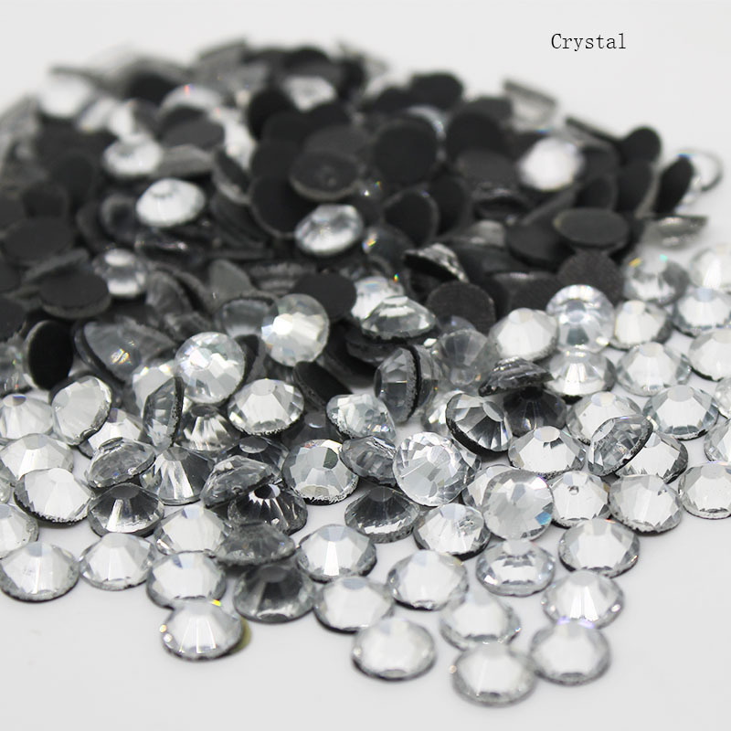 Crystal Ab Dmc Hot-fix Rhinestones, Perfect For Diy Crafting