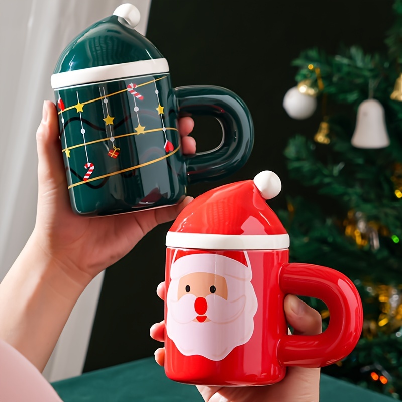 Christmas Tree Cup Heat Resistant Tumbler Cups In Bulk Glass Cup Coffee Mug  Coffee Cup Tumblers Christmas Decoration Home Decor - AliExpress