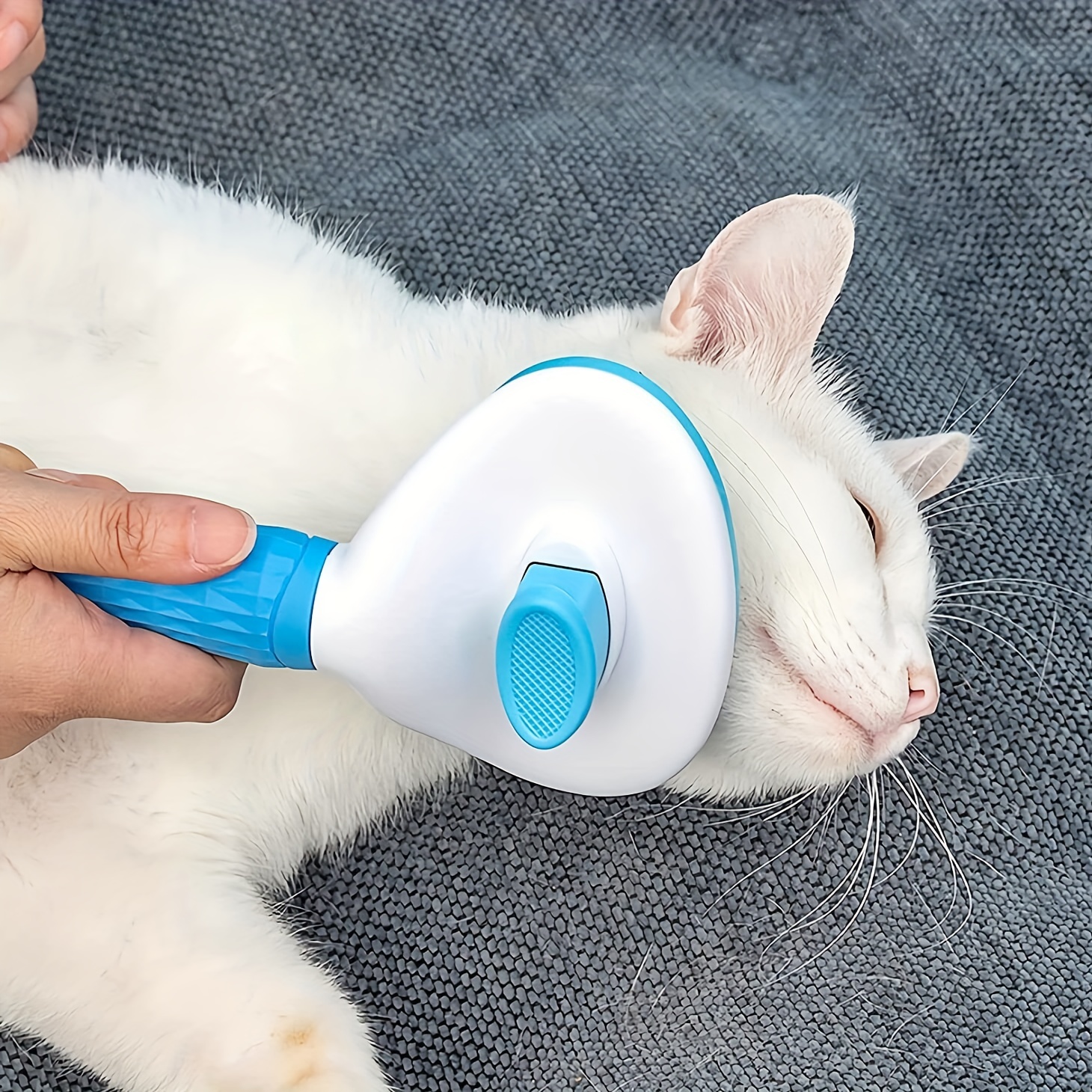 Cepillo de vapor para gatos, pulverizador eléctrico para el pelo de gatos,  3 en 1, para masaje, aseo de mascotas, cepillo para quitar el pelo de gatos  - AliExpress
