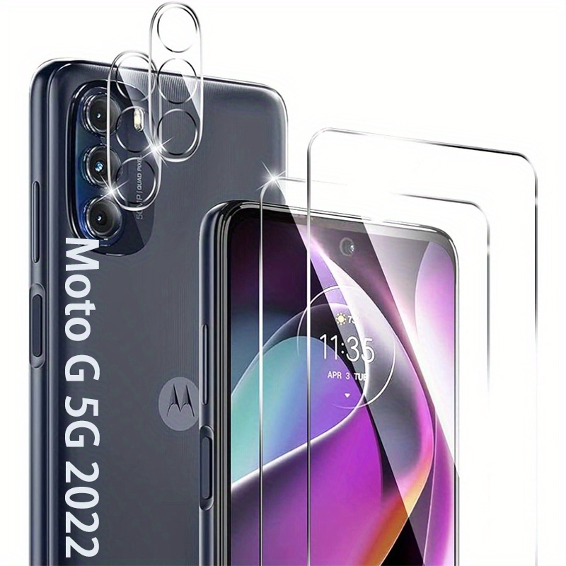 1pc/4 Uds 9h 2.5d Vidrio Templado Transparente Motorola G73 - Temu