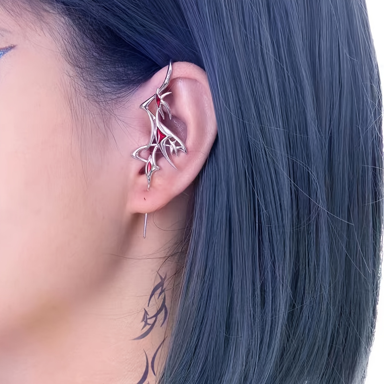 Full ear clearance earing