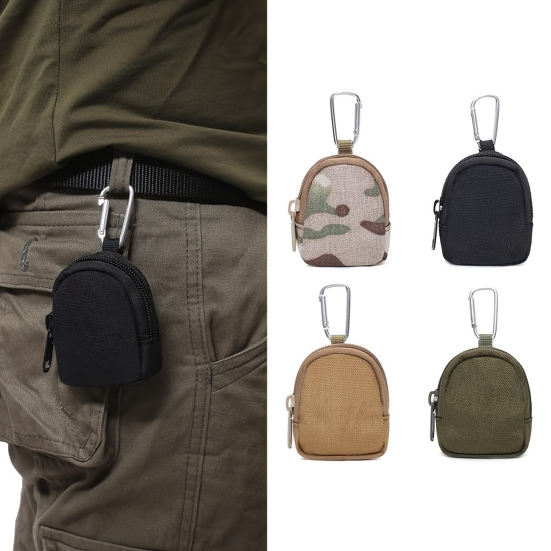 Round Coin Purse Cute Keychain Purchase Cartoon Molle Pouch