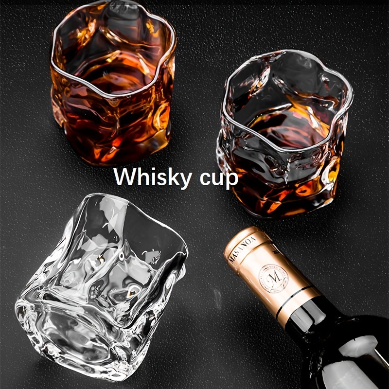 1pc, Creative Whiskey Glass, Wine Cup For Outdoor Camping Travel, Household  Water Cup, Gift For Men Women, 6.09oz / 10.14oz