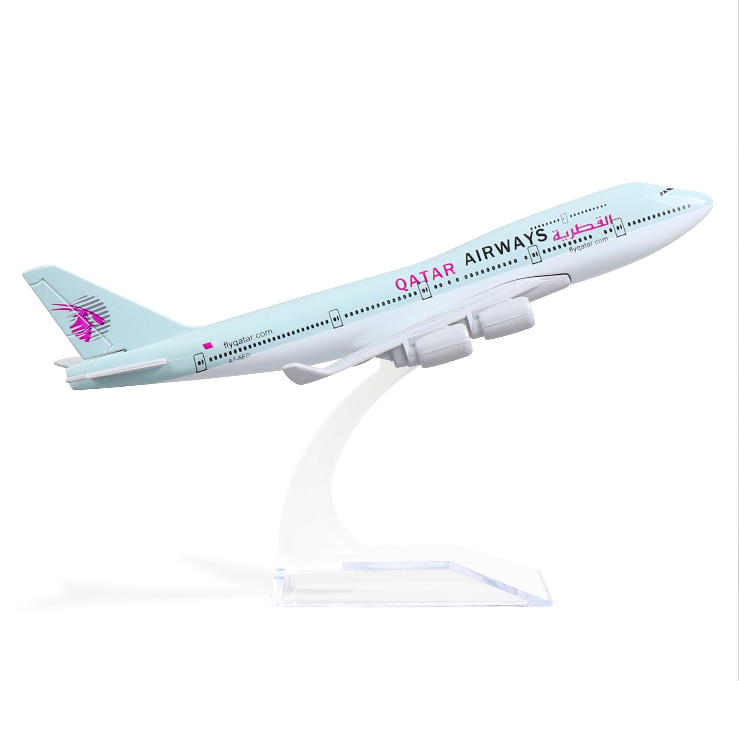 Jouet d'avion en alliage de 16cm, modèle d'avion a380 Qatar airline, cadeau  pour enfants, décoration de Collection, 1/400 - AliExpress