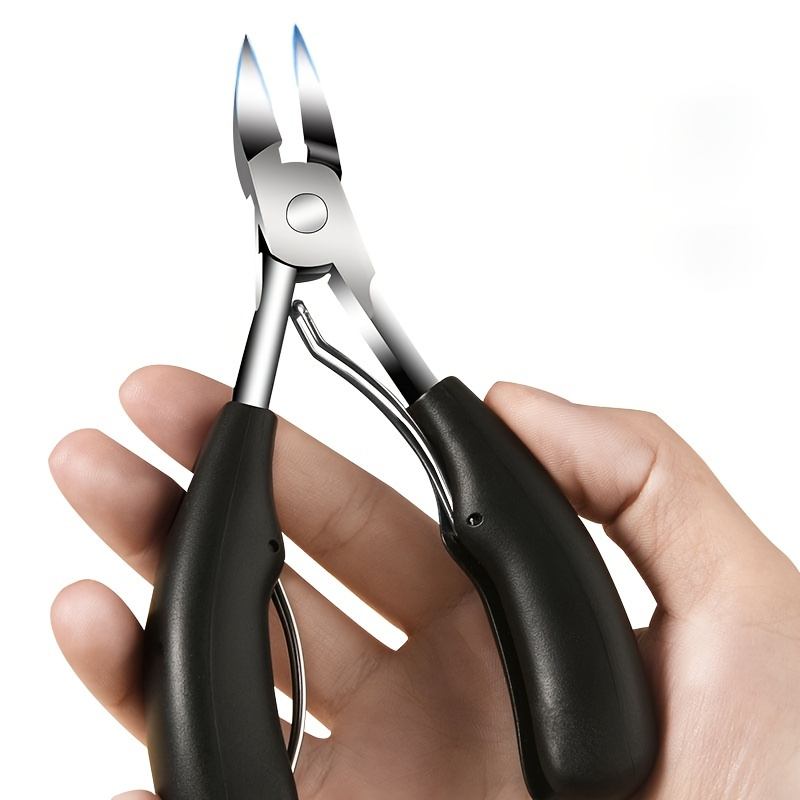 Professional Stainless Steel Nail Scissors Cutting False Nails Tips And  Thick Nail Clippers Manicure Wide Mouth Scissor