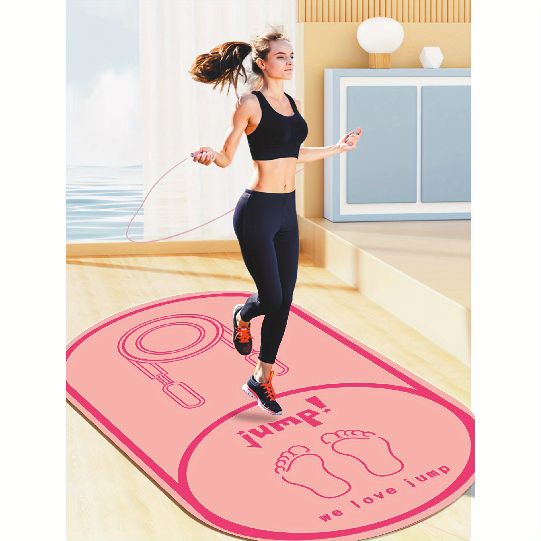 See You In Gym Fitness Workout Weights Mat Rug Carpet Anti-slip Floor Mats  Bedroom Fitness Workout Fitness Exercise Gym Weights - Mat - AliExpress