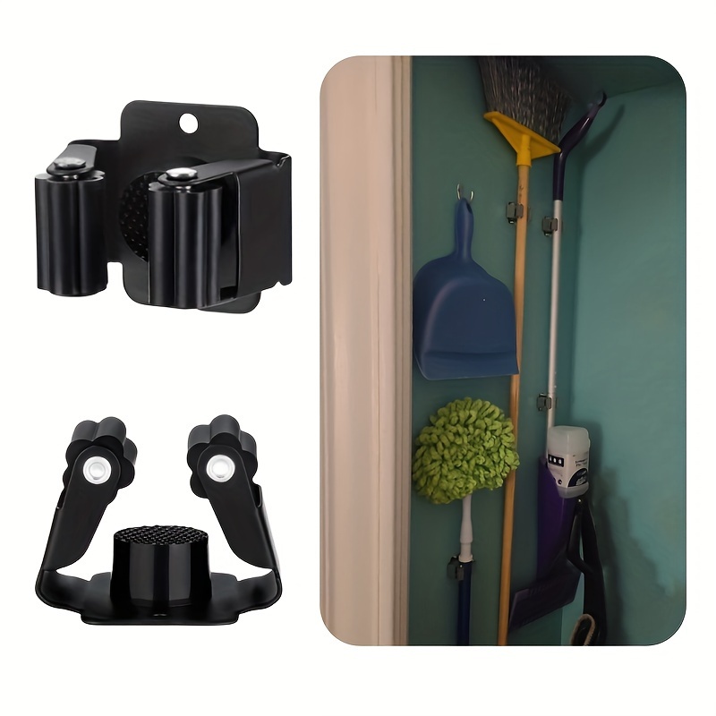 Bulldog Clamp Shovel Holder Wall Mount Outdoor - Garden Yard Tool Organizer  For Garage - Shed Organizers And Storage Hooks - Rake Rack - Tool Holder  And Hanger - For Brooms, Mops, Rakes, Etc. - Temu