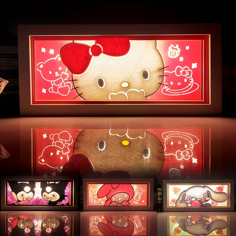 Light up the night with the Hello Kitty Smart Wifi LED Wall Mirror
