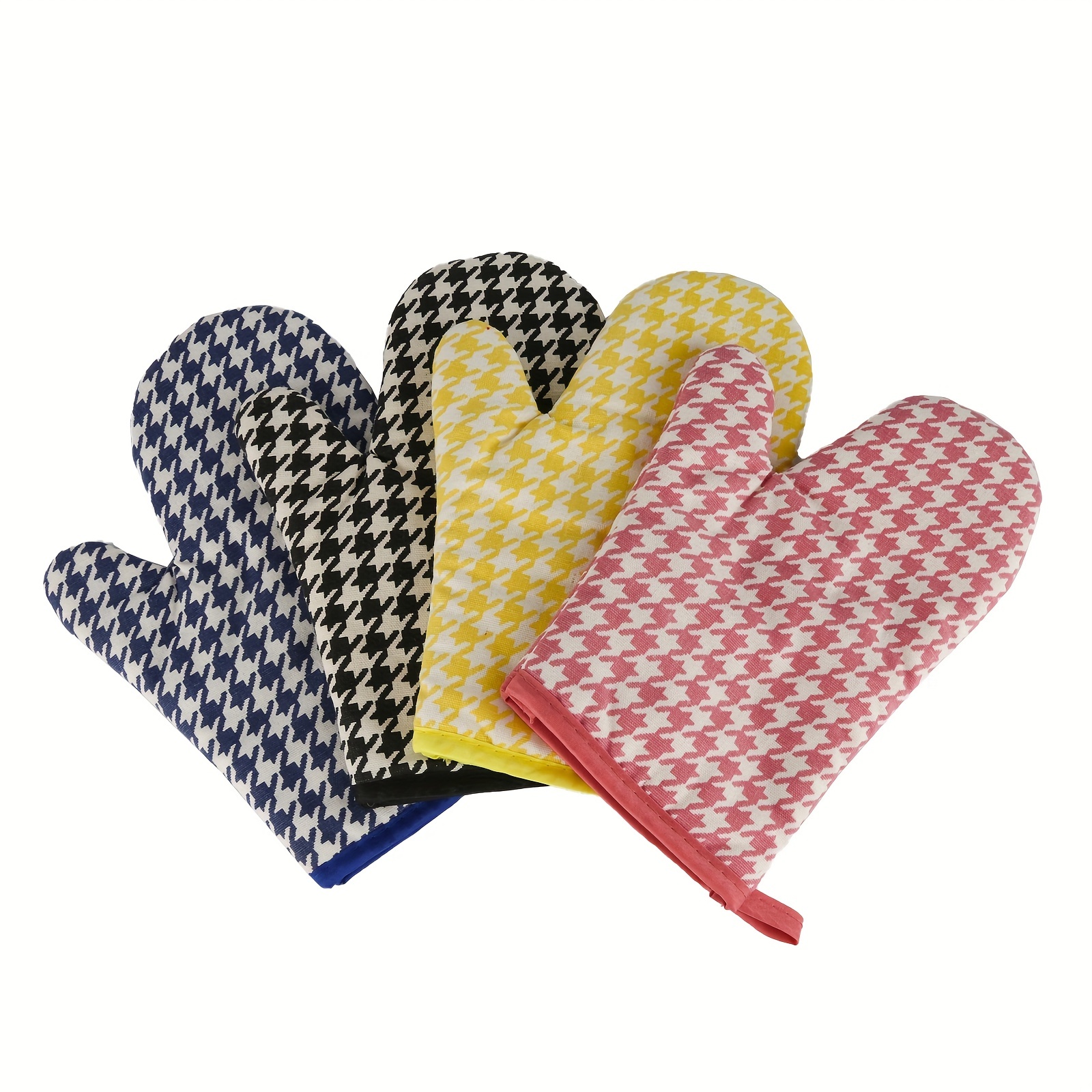 Oven Mitts Pot Mitts Non slip Heat Resistant Baking Gloves - Temu