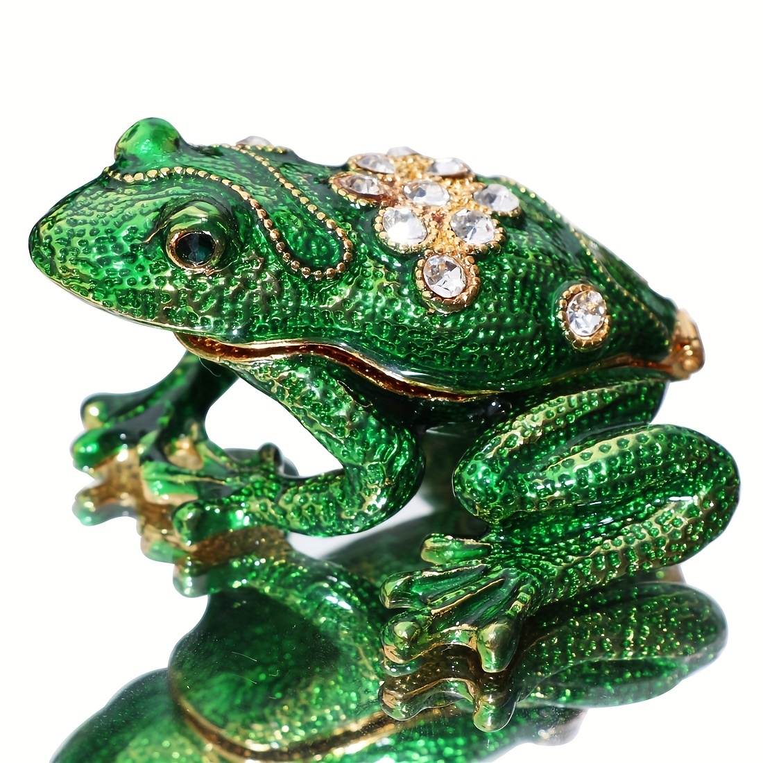 Frog Figurine - Temu