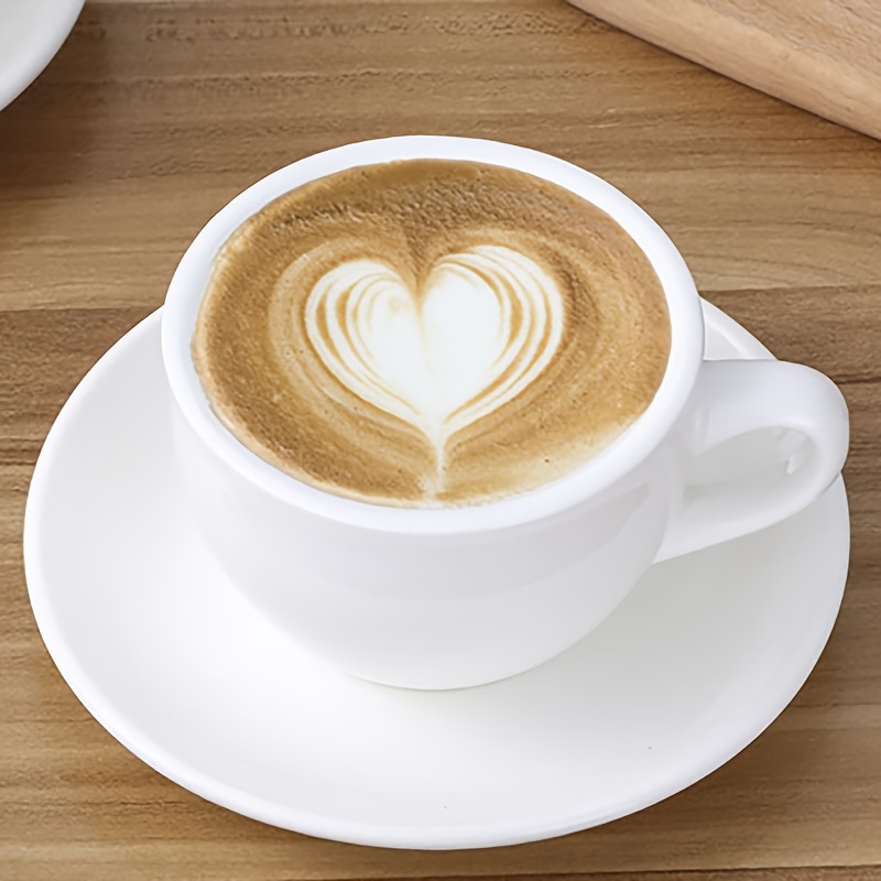 80ml Ceramic Nespresso Cups And Saucer Set Espresso Cappuccino Cup