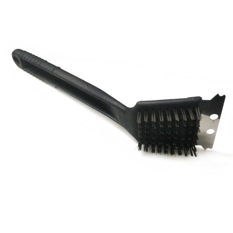 Grill Cleaner Long Handle Y shaped Curly Brush For Outdoor - Temu