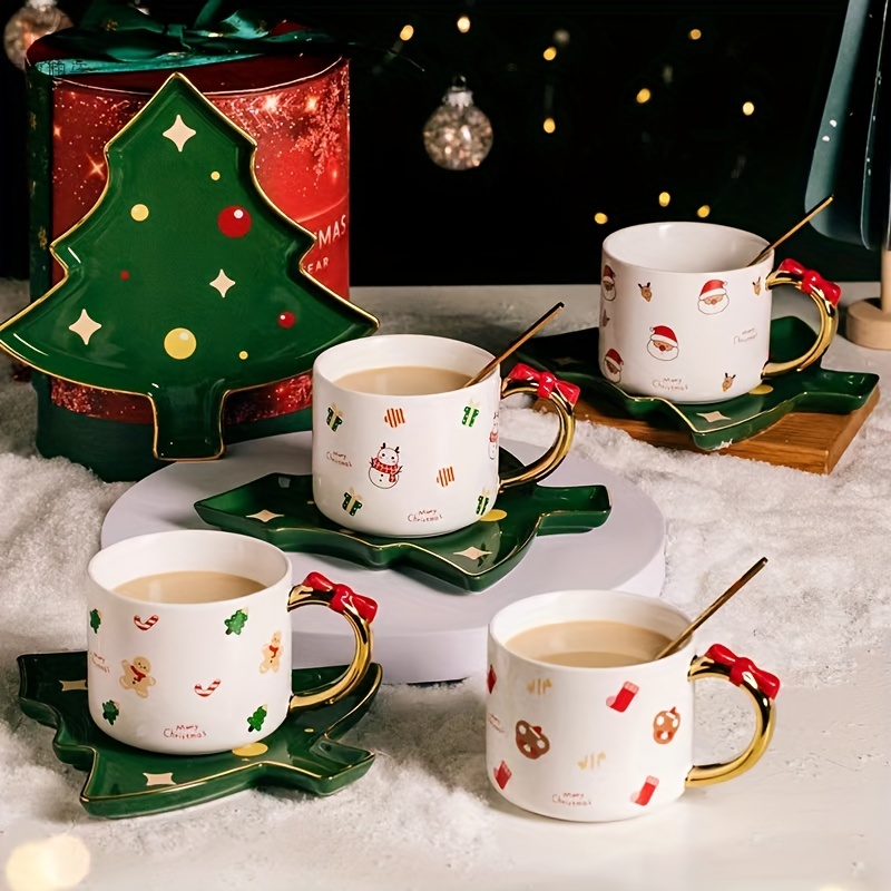 Nordic Village Christmas Snowman Ceramic Coffee Mug - Temu