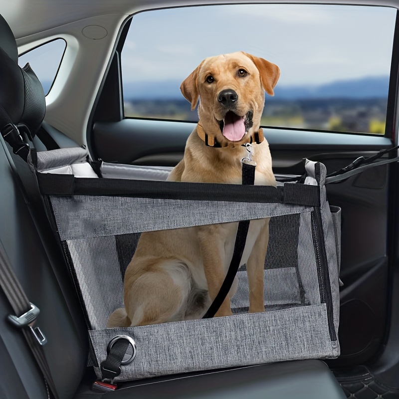 Protection chien pour sièges voiture 145x216cm, lien appui tête