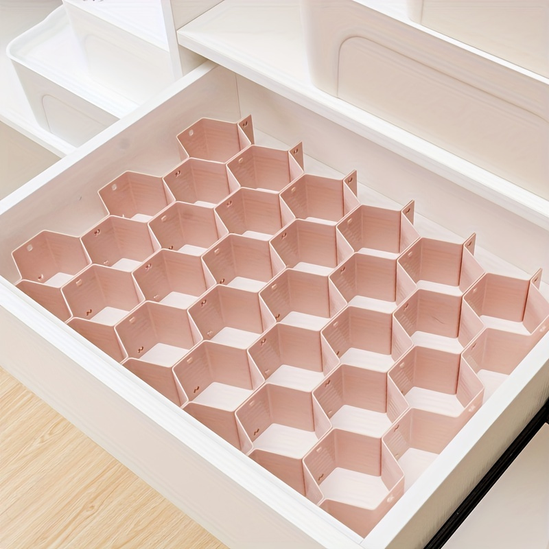 Honeycomb Drawer Organizer Separator Adjustable Divider Diy - Temu