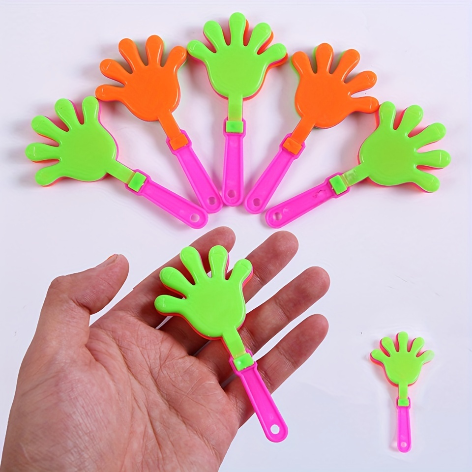 20pcs Plastic Hand Clappers Noisemakers Toys for Wedding Birthday Party  Palm Claps