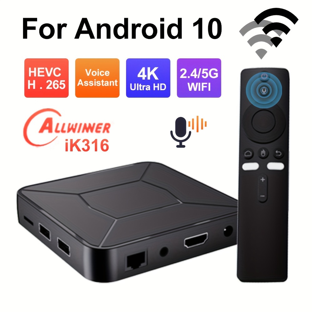Allwin X96Q PRO Android 10 TV BOX, H313 Quad Core, 4K UHD HDR, 2.4