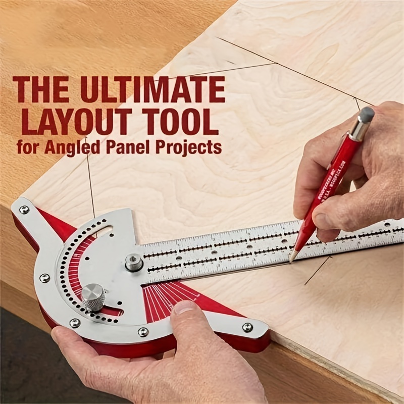 7pcs woodpeckers tools Sturdy Professional Height Gauge Tools Aluminum
