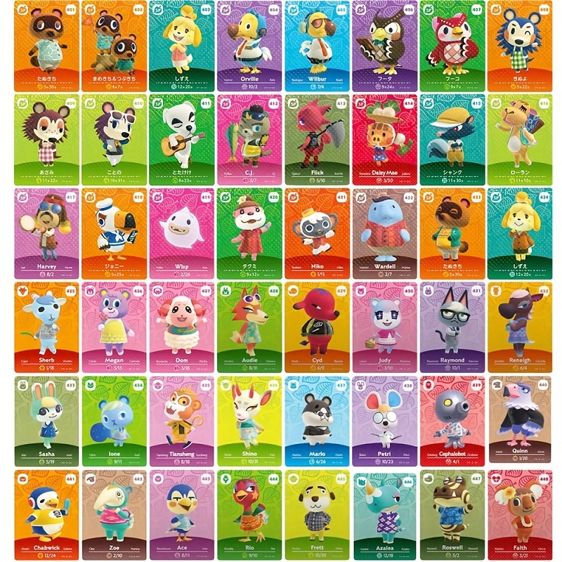 New Amiibo Animal Crossing Figures Model Japanese PVC Material For Children  Birthday Gifts - AliExpress