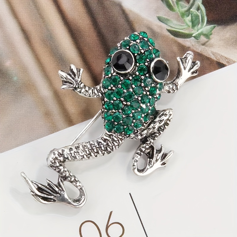 Cute Little Frog Brooch Anime Pin Creative Western Cowboy - Temu