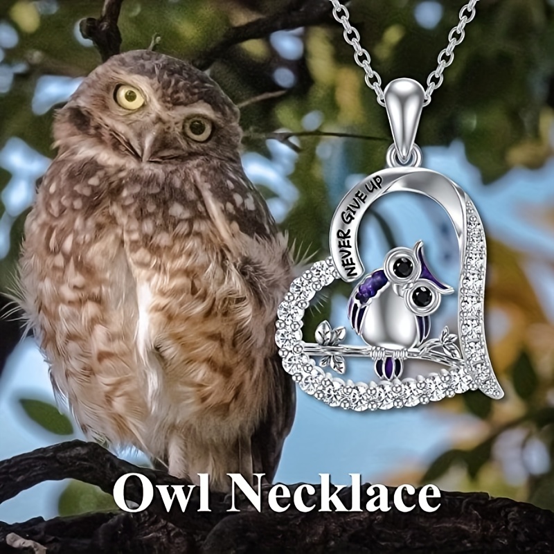 Owl deals necklace amazon