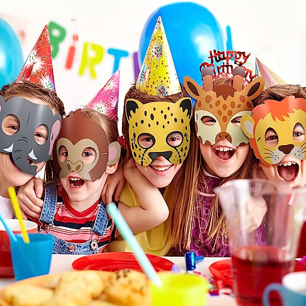 Farm Animal Masks For Birthday Themed Photo Props Birthday - Temu