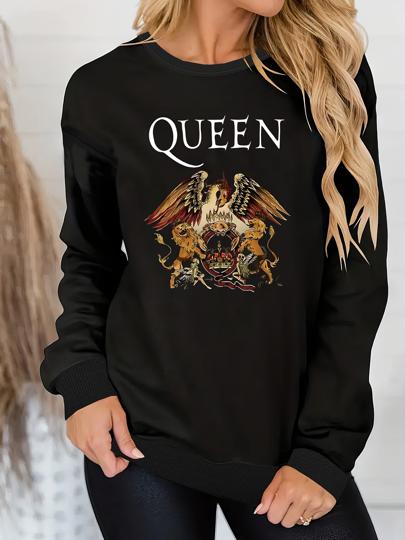 Band hot sale queen sweatshirt