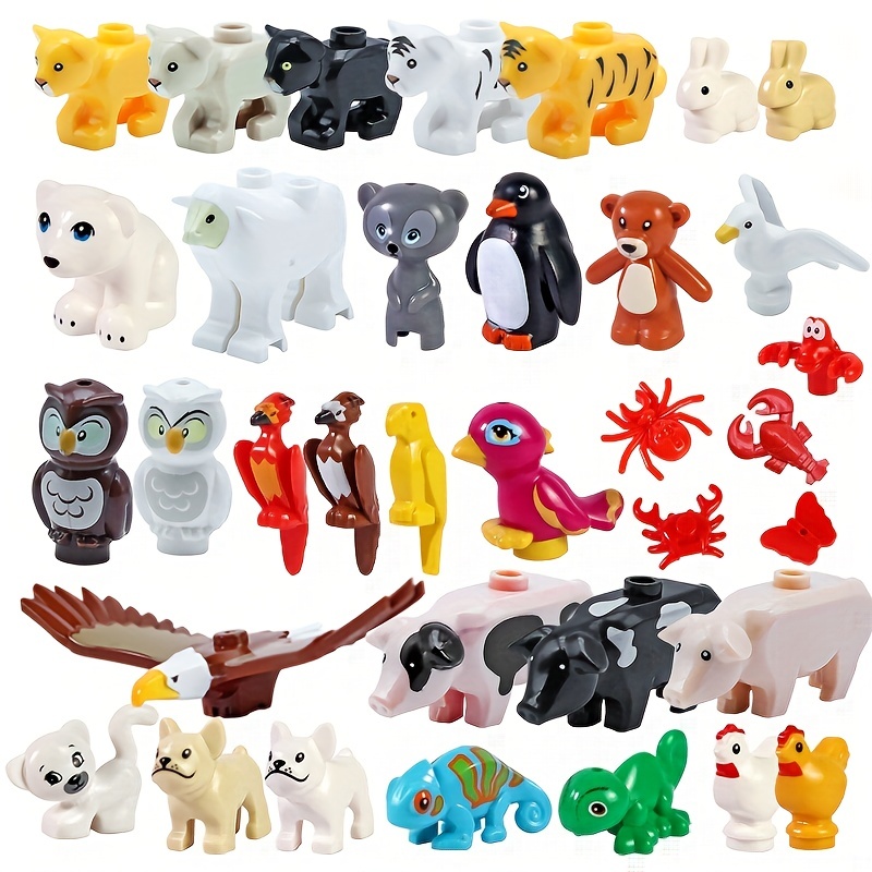  QLT Cute Animal Micro Mini Building Blocks Kit, French Bulldog  Micro Bricks Building Toys for Adults, Party Favors for Kids 12+ 14+,  Birthday Gift, Carnival Prizes (917 PCS) : Toys & Games