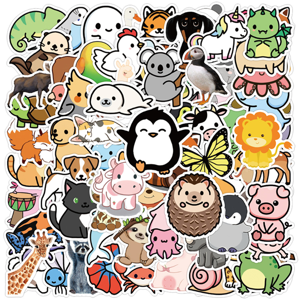 Kawaii Frog Stickers Cartoon Animal Cute Frogs Graffiti - Temu